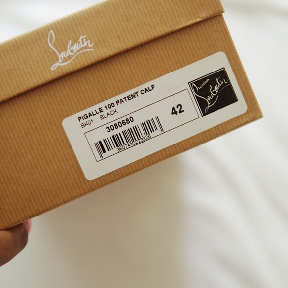 CHRISTIAN LOUBOUTIN Pigalle 100MM Patent Leather - Picture 5 of 5